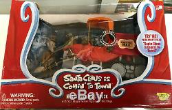 SANTA CLAUS COMING TO TOWN MUSICAL MAIL TRUCK Never Removed From Box Memory Lane
