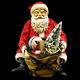Santa Claus Figure With Bag Of Toys / Kurt S Adler / Large Size