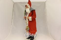 Saint Nickolas Santa Claus by Two Sisters Studios NEW Christmas Candy Container