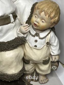 Santa Claus 25.5 tall HUGE Vintage Christmas Display Figure SENECA DESIGNS RARE