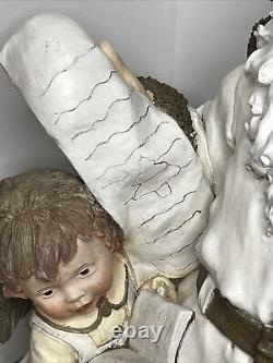 Santa Claus 25.5 tall HUGE Vintage Christmas Display Figure SENECA DESIGNS RARE