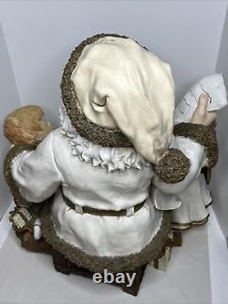 Santa Claus 25.5 tall HUGE Vintage Christmas Display Figure SENECA DESIGNS RARE