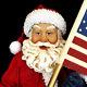 Santa Claus / American Military Usa / Clothtique Possible Dreams / #713509