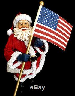 Santa Claus / American Military USA / Clothtique Possible Dreams / #713509