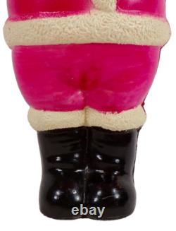 Santa Claus Celluloid Figure Holds Doll Behind His Back 7.75in A Beauty #401