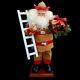 Santa Claus Christmas Figure / Fireman / Fire Chief / Dalmatian Puppy / Xl Size