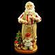 Santa Claus Christmas Figure / Santa & Marionette Clown Puppet / Porcelain