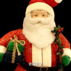 Santa Claus Christmas Figure / Traditional Classic Primitive / Extra-large Size