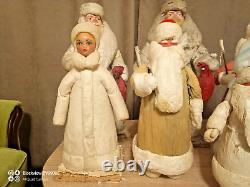 Santa Claus Christmas Figures Collection Made in USSR
