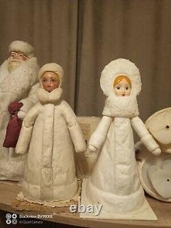 Santa Claus Christmas Figures Collection Made in USSR