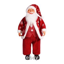 Santa Claus Christmas Figurine Home Desk Table Centerpiece Holiday Figurine