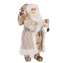 Santa Claus Collectible Doll, Collectible Figurines, Christmas Ornament with