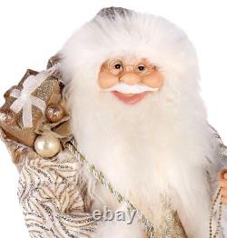 Santa Claus Collectible Doll, Collectible Figurines, Christmas Ornament with