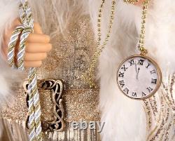 Santa Claus Collectible Doll, Collectible Figurines, Christmas Ornament with