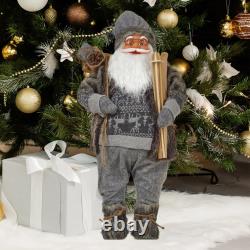 Santa Claus Collectible Figure for Christmas Tabletop Decoration for Home And