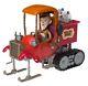 Santa Claus Comin Coming To Town Working Musical Postman Truck Kluger Complete