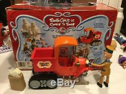 Santa Claus Comin Coming town Action Mailman Mail Truck Rankin Bass free ship