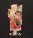 Santa Claus Father Christmas German Early 1900's Prssed Cardboard Figure
