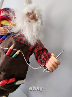Santa Claus Figure Figurine Kris Kringle Christmas Toy Maker 16-18 LARGE Unique