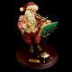 Santa Claus Figure & Violin /''santa Fidddler'' / Kurt S Adler / As-is