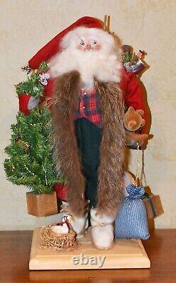 Santa Claus Figure by Phyllis Kennebeck Father Christmas 135/250 made 1991