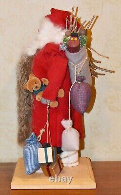 Santa Claus Figure by Phyllis Kennebeck Father Christmas 135/250 made 1991