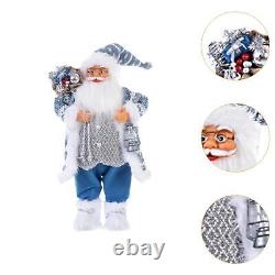 Santa Claus Figurine 23.6 Tall Santa Claus Figure for Tabletop Room