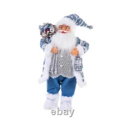 Santa Claus Figurine 23.6 Tall Santa Claus Figure for Tabletop Room