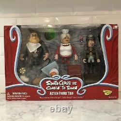 Santa Claus Is Comin To Town. Action Figure Trio. 2004. Praying Mantis. Sealed