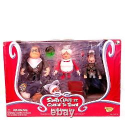 Santa Claus Is Comin' To Town Action Figure Trio Burgermeister, Tanta Kringle