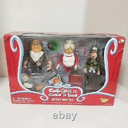 Santa Claus Is Comin To Town Action Figure Trio Memory Lane Burgermeister Coming