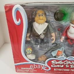 Santa Claus Is Comin To Town Action Figure Trio Memory Lane Burgermeister Coming