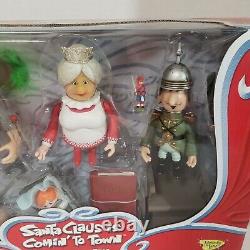 Santa Claus Is Comin To Town Action Figure Trio Memory Lane Burgermeister Coming