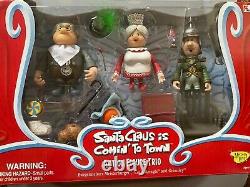 Santa Claus Is Comin' To Town Action Figure Trio Memory Lane V