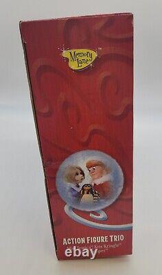Santa Claus Is Comin To Town Action Figure Trio Ms Jessica Kris Kringle & Topper