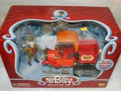 Santa Claus Is Comin To Town North Pole Mail Truck & S. D. Kluger Figure Set