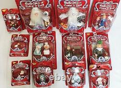 Santa Claus Is Comin' To Town Rankin & Bass Action Figures Lot Of 12