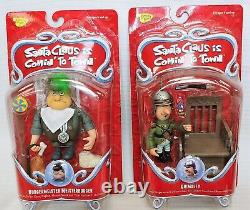 Santa Claus Is Comin' To Town Rankin & Bass Action Figures Lot Of 12