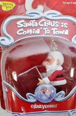 Santa Claus Is Comin' To Town Rankin & Bass Action Figures Lot Of 12