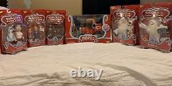 Santa Claus Is Comin To Town figures -New NIB Lot of 6 RARE