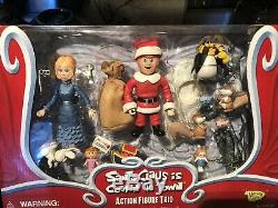 Santa Claus Is Coming To Town Complete Figure Set Memory Lane Winter Warlock