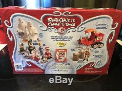 Santa Claus Is Coming To Town Complete Figure Set Memory Lane Winter ...