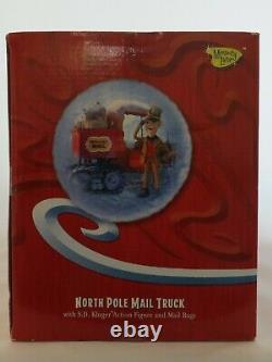 Santa Claus Is Coming To Town North Pole Musical Mail Truck Play Set NEW