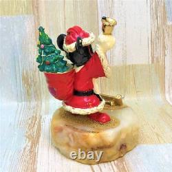 Santa Claus Mickey Christmas Mickey Mouse Lonely Collection Marble Figure Disney