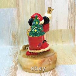 Santa Claus Mickey Christmas Mickey Mouse Lonely Collection Marble Figure Disney