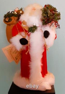 Santa Claus Old World Handcrafted 12 Tall Figure Numbered Limited Edition (189)