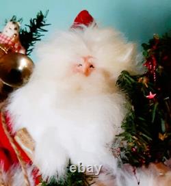 Santa Claus Old World Handcrafted 12 Tall Figure Numbered Limited Edition (189)