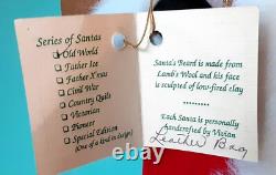Santa Claus Old World Handcrafted 12 Tall Figure Numbered Limited Edition (189)