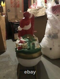 Santa Claus Sleigh Blow Mold Geberal Foam Plastics