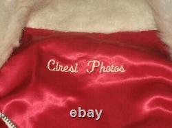 Santa Claus Suit Professional Premium Quality Velvet Deep Red Complete & Ready